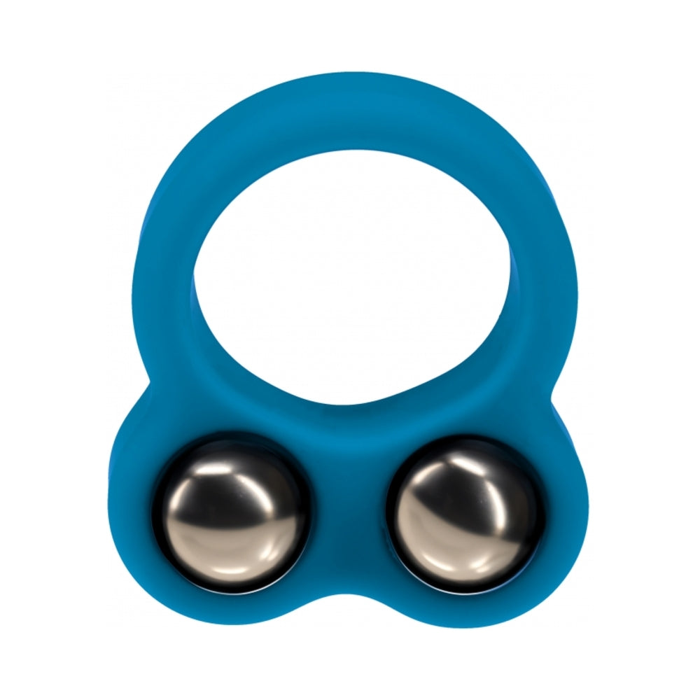 LEVELZ Liquid Sili Dbl Weight Cock Ring Tea